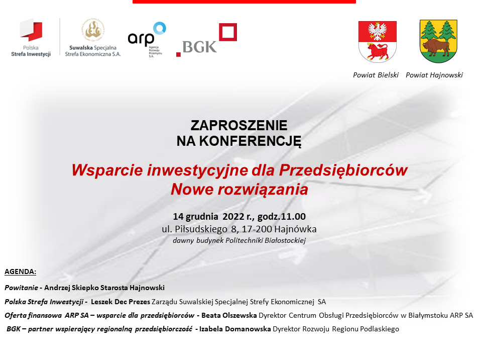 B Zaproszenie konferencja14.12.2022
